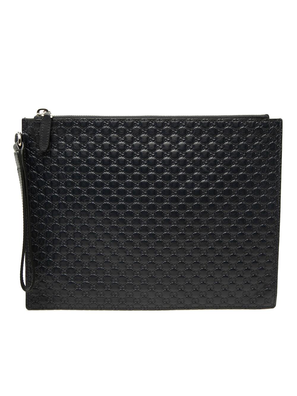 Gucci Microssima Clutch Pre-Loved Black #351344G57B